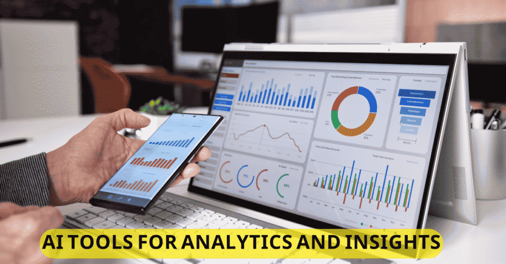 AI tools for analytics and insights, featuring advanced data visualization and predictive analytics for smarter decision-making.