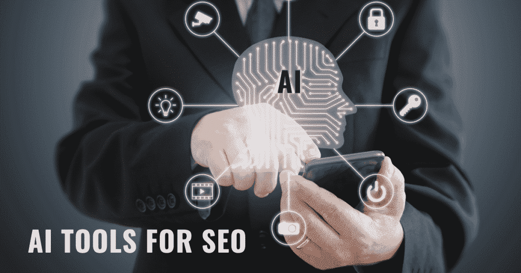 AI tools for SEO in 2025, highlighting advanced strategies for keyword optimization, content creation, and ranking improvements using artificial intelligence